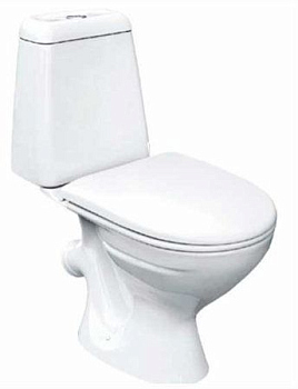 Унитаз напольный Cersanit Hit S-KO-HIT-ST-P-w, с сиденьем