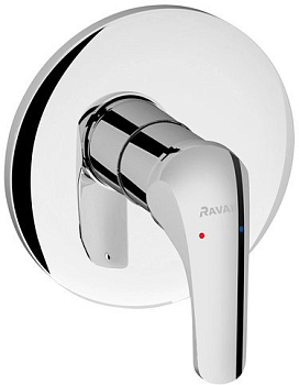 Смеситель Ravak Rosa RS 062.00 С ВНУТРЕННЕЙ ЧАСТЬЮ, для душа