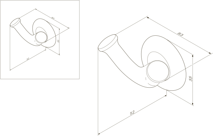 Крючок AM.PM Like A8035600