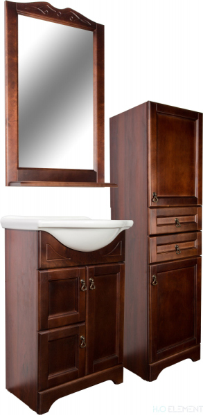 Тумба с раковиной 1 Orange Классик 75 орех антикварный