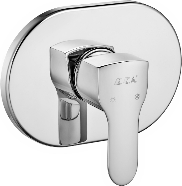 Смеситель E.C.A. Star 102152003 С ВНУТРЕННЕЙ ЧАСТЬЮ, для душа