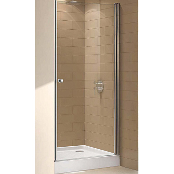 Душевая дверь в нишу Cezares ECO-O-B-1-90-C-Cr стекло прозрачное