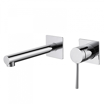 Смеситель ABBER Emotion AF8812 для раковины скрытого монтажа, хром