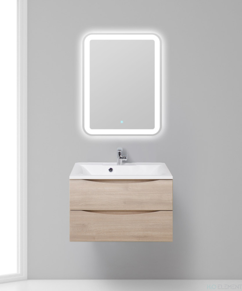 Тумба с раковиной Belbagno MARINO, MARINO-700-2C-SO-RG-P+ BB700/450-LV-MR-AST (готовый набор)