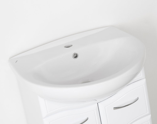 Тумба для комплекта Style Line Эко Волна №11 55 белая