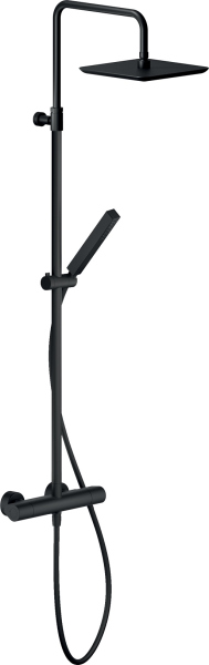 SE124030/50BM SEVEN душевая система, матовый черный