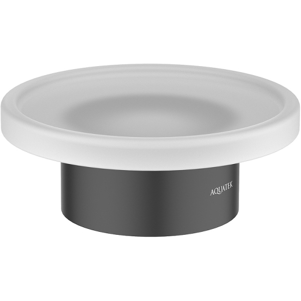 Мыльница Aquatek Лира AQ4426MB Черная матовая Мыльница Aquatek Лира AQ4426MB Черная матовая