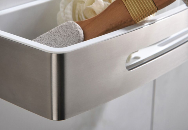 Полка ART&MAX AM-T-2702A-S, Хром