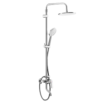 Душевая система с ванно-душевым смесителем Damixa Jupiter, 977740000
