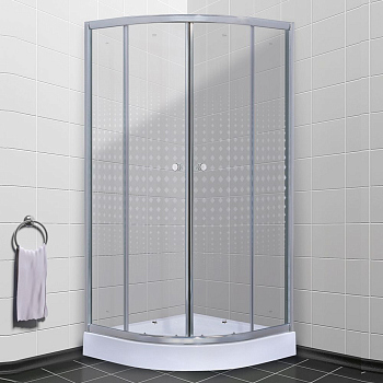 Душевой уголок Timo TL-9001 Romb Glass с поддоном