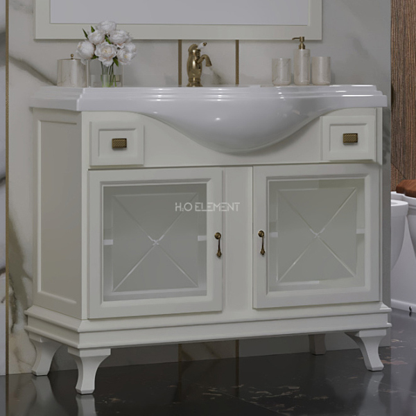 Тумба для комплекта Opadiris Борджи 105 слоновая кость