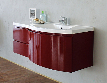 Belbagno База под раковину подвесная  с тремя выкатными ящиками, с доводчиками, 1200x480x460, BB1200