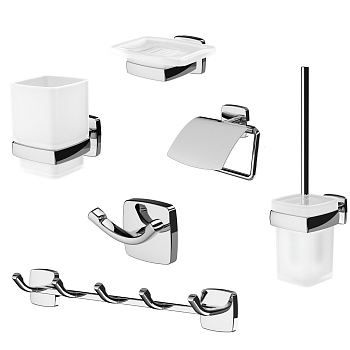 Набор аксессуаров для зоны красоты и туалета AM.PM Gem, AK90D1806W