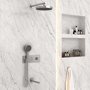 Душевой комплект Vincea VSFW-432TI2CH встраиваемый, хром