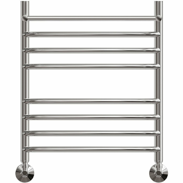 Полотенцесушитель водяной Point PN05156SP П7 500x600 с полкой, хром