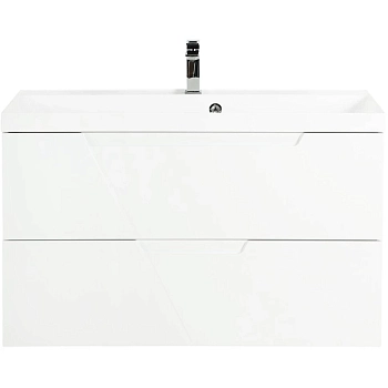 Belbagno База под раковину подвесная с двумя выкатными ящиками с доводчиками, VITTORIA-900-2C-SO-BL Belbagno База под раковину подвесная с двумя выкатными ящиками с доводчиками, VITTORIA-900-2C-SO-BL