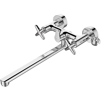 Смеситель для ванны с длинным изливом IDDIS Acros (ACRSBL2i10WA)