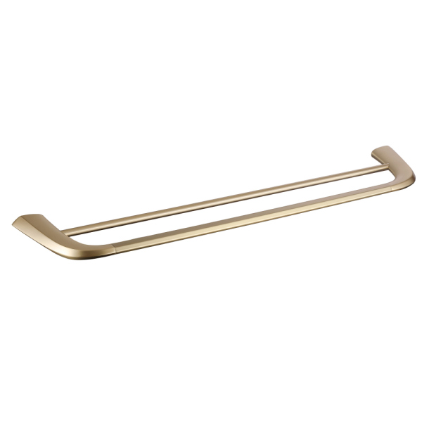 Полотенцедержатель двойной ABBER Nord AA1553G золото матовое