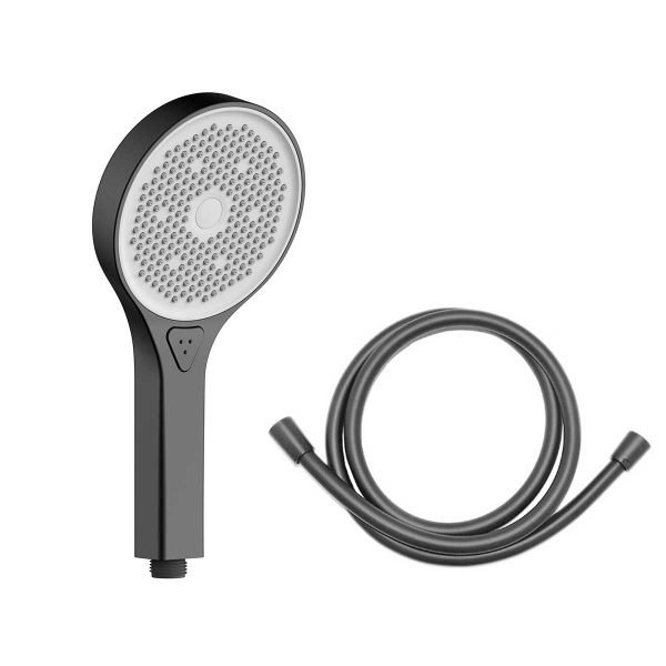 Ручной душ с шлангом Vincea VSHN-42HGM, вороненая сталь