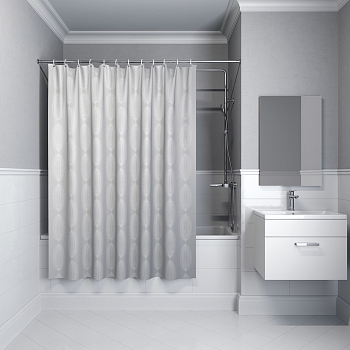 Штора для ванной IDDIS 200x180 см, Полиэстер (BD05P18i11)