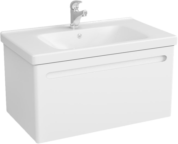 Тумба для комплекта Owl 1975 Otalia 80 1 ящик, белая