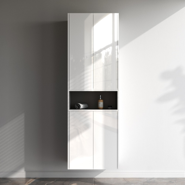 Ниша для хранения 60 см, белый глянец AM.PM Func, M8FOH0601WG