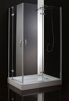 Душевой уголок Cezares Bergamo AH2 100/90 P Cr L