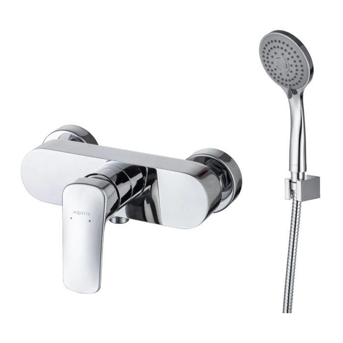 Смеситель для душа Aquatek Вега AQ1034CR Хром