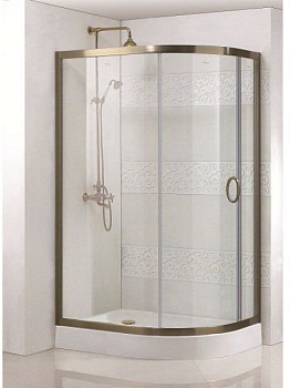 Cezares Modena-RH-1-120/90-C-Br-L душевой уголок