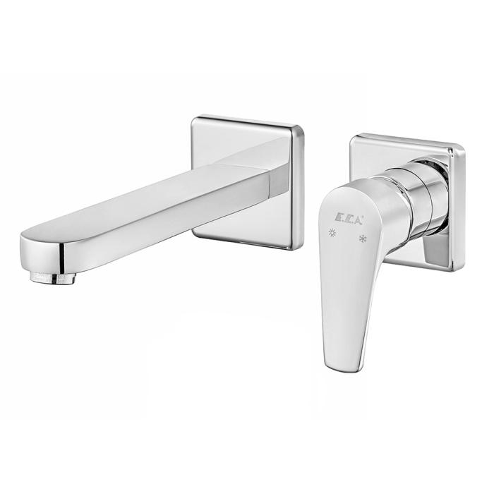 102167613EX-KK NIOBE смеситель для раковины 2 отв. внешняя часть)