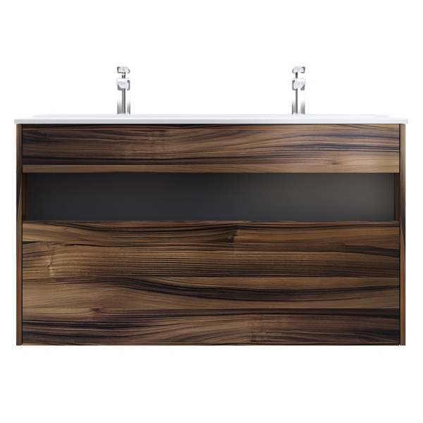 Тумба без раковины с нишей и 1 ящиком, 120 см, дуб крафт, универсальная AM.PM Func, M8FFUX1201OF