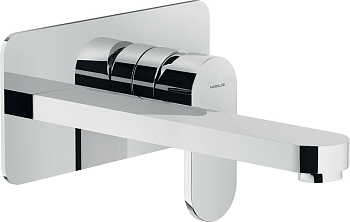 UP94198/1CR UP смеситель для раковины настенный (внешняя часть)