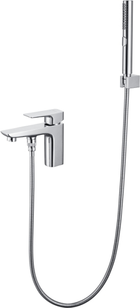 Смеситель на борт ванны Aquatek Вега AQ1044CR Хром