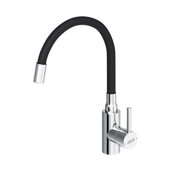 Смеситель для кухни с гибким изливом Dorff Logic, D3007622 Смеситель для кухни с гибким изливом Dorff Logic, D3007622