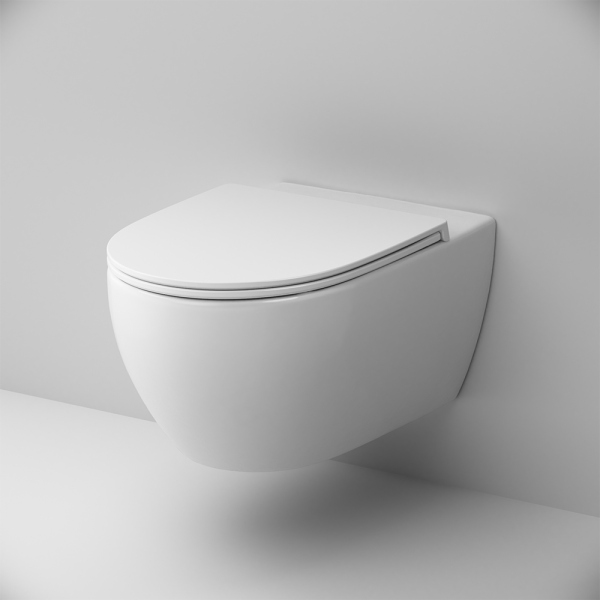 Унитаз подвесной FlashClean безободковый, без сиденья AM.PM Awe, C111700WH