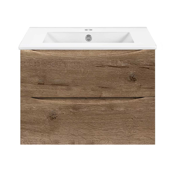 Тумба с раковиной Vincea Mia Slim 700 подвесная, V.Oak, VMC-2MC700S1VO+VBS-13970S1 Тумба с раковиной Vincea Mia Slim 700 подвесная, V.Oak, VMC-2MC700S1VO+VBS-13970S1