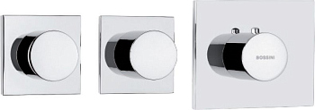 Термостат Bossini OKI 2 Outlets LP Z031203 для ванны с душем, хром