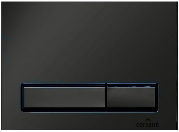 Кнопка смыва Cersanit Blick P-BU-BK-Bl черная