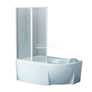 Шторка на ванну Ravak Rosa 76L9010041