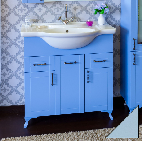 Тумба для комплекта Sanflor Глория 85 серая