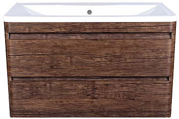 Тумба для комплекта Style Line Атлантика 100 Люкс Plus, подвесная, старое дерево