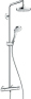 Душевая стойка Hansgrohe Croma Select S 180 2jet 27253400 с термостатом