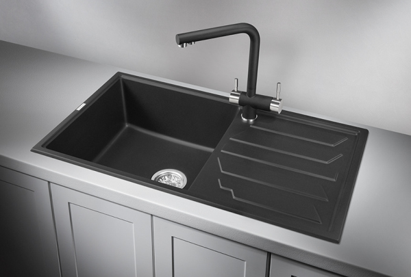 Кухонная мойка GRANULA (8601, ТУРМАЛИН)