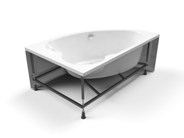 Ванна Cersanit асимметричная KALIOPE 153x100 правая Ванна Cersanit асимметричная KALIOPE 153x100 правая