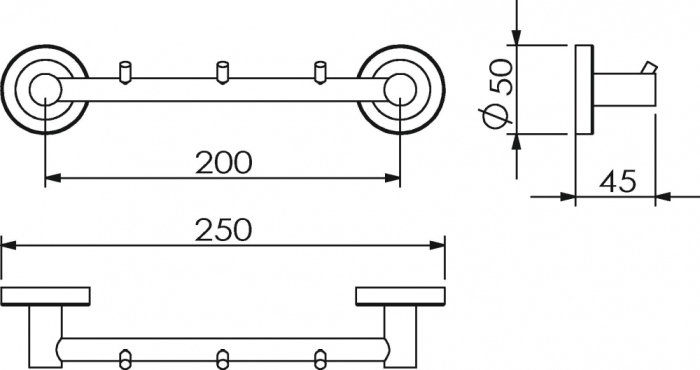Крючок Langberger Burano 11033A
