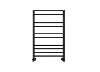 Полотенцесушитель водяной Aquatek (Акватек) Бетта П10 500х800 мм, черный, AQ KRC1080BL