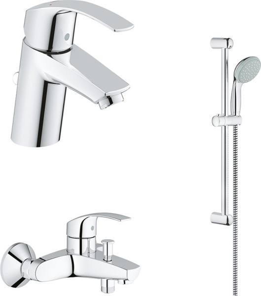 Душевой комплект Grohe Eurosmart 124446