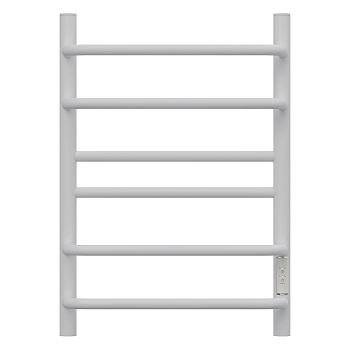 Полотенцесушитель электрический Point PN90846W П6 400x600 диммер справа, белый