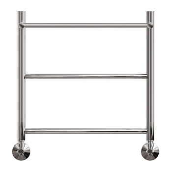 Полотенцесушитель водяной Point PN04155P П2 500x500 с полкой, хром