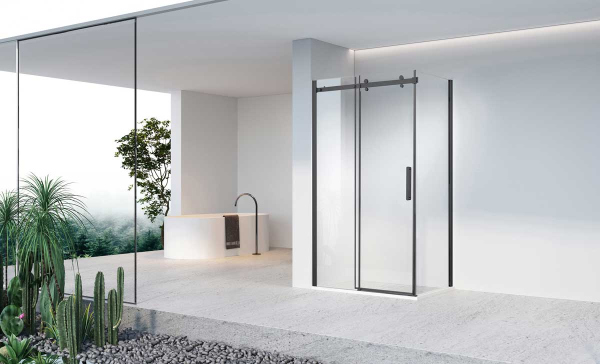 Душевой уголок Vincea Como-N VSR-4CN9015CLB, 1500*900, черный, стекло прозрачное Душевой уголок Vincea Como-N VSR-4CN9015CLB, 1500*900, черный, стекло прозрачное